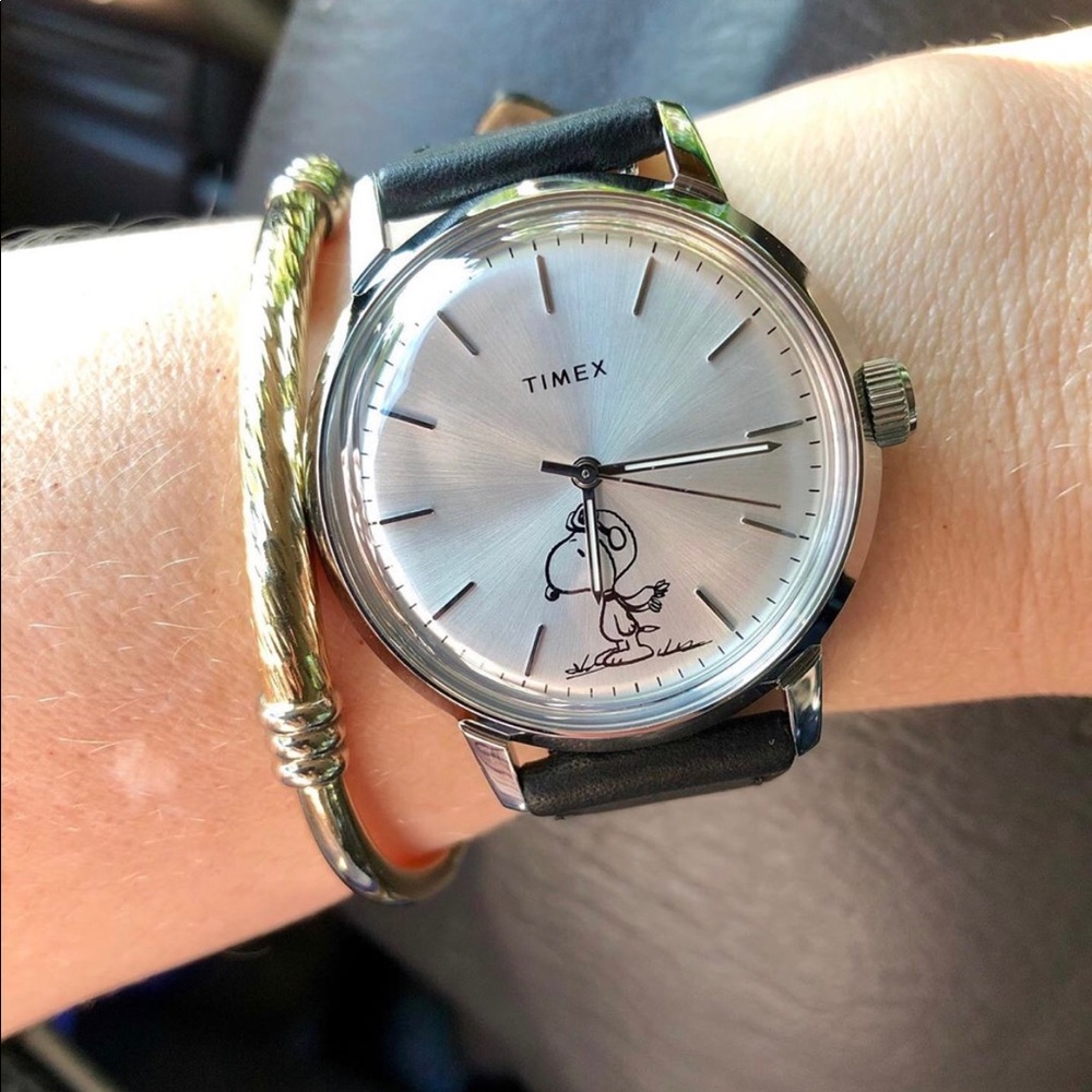 Timex Marlin Collection Snoopy Automatic Watch